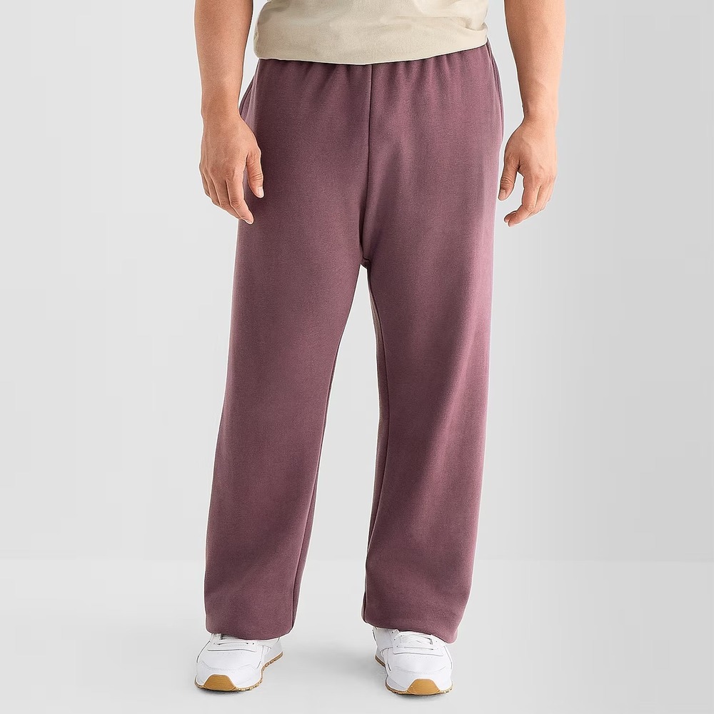 MSRP $46 Xersion Mens XL Tall Huckleberry Straight Regular Fit Fleece Pants